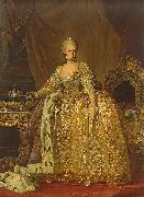 Lorens Pasch the Younger Sophia Magdalene of Brandenburg Kulmbach oil on canvas